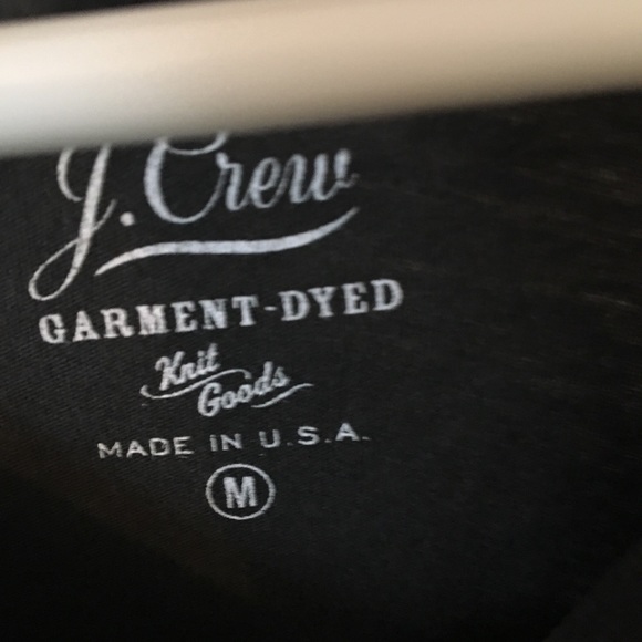 JCrew Garment-Dyed Pocket Tee  Dress nwot sz M - Picture 4 of 5